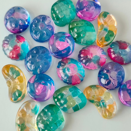 レトロポップドロップキャンディ 〗 ピアス イヤリング レジン