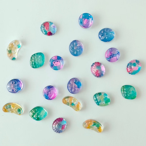 レトロポップドロップキャンディ 〗 ピアス イヤリング レジン