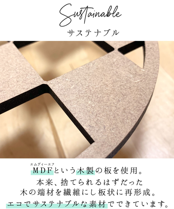 kmt-pl  インテリアプレート 壁飾り 和柄 (きめつ柄) ウォールデコレーション インテリア雑貨 置物 おしゃれ 7枚目の画像