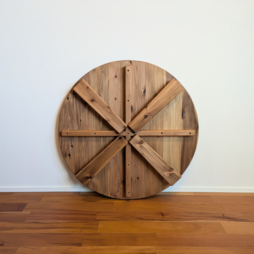 chabudai 直径70】サイズオーダー可能 ちゃぶ台 円形ローテーブル ロー