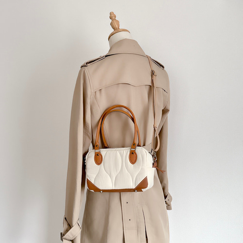 コーテイズ　ボストンバッグ VitaFelice ミニボストンバッグ レディース 横長 小さめ ロング