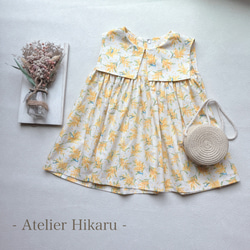 花柄 ワンピース 春ワンピース 春服 春ワンピ 100cm 女の子