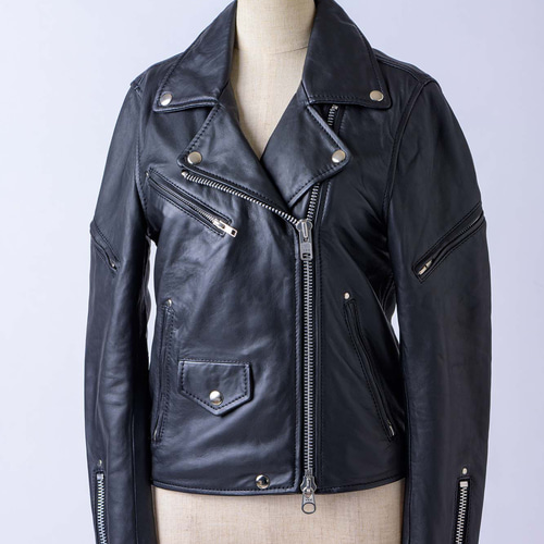 レディースダブルライダースジャケット ジャケット AKAN LEATHER