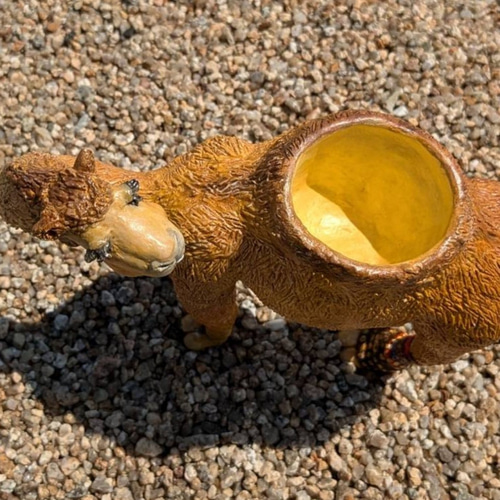 ハンドメイド 旅するラクダの鉢カバー 一輪挿し・花瓶・花器 midori.s