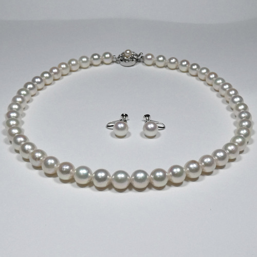 アコヤ本真珠ネックレス 日本産 8.5-9.0mm / 8.5mm珠パール