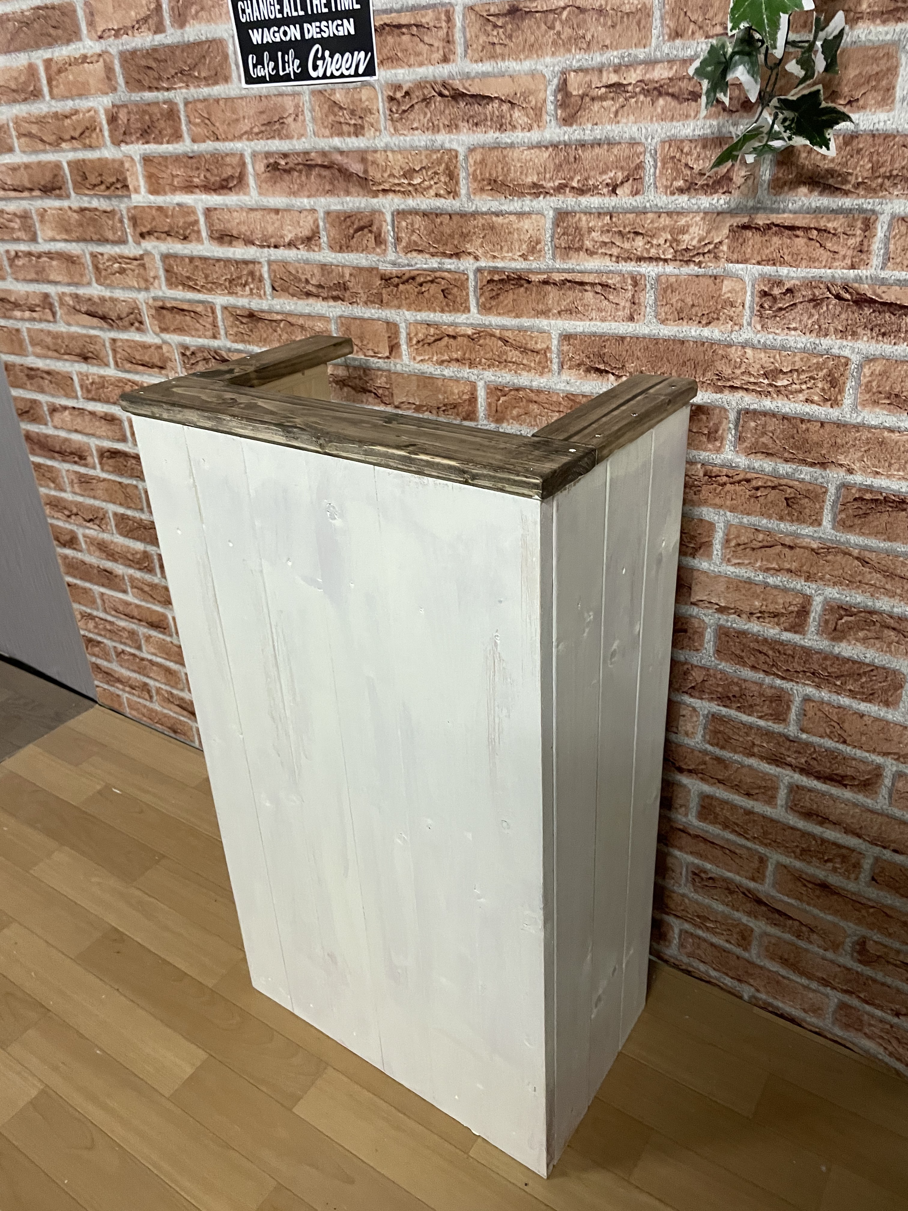 【コの字】カウンター　レジ　美容　ネイル　幅82×奥行き30×高さ90センチ