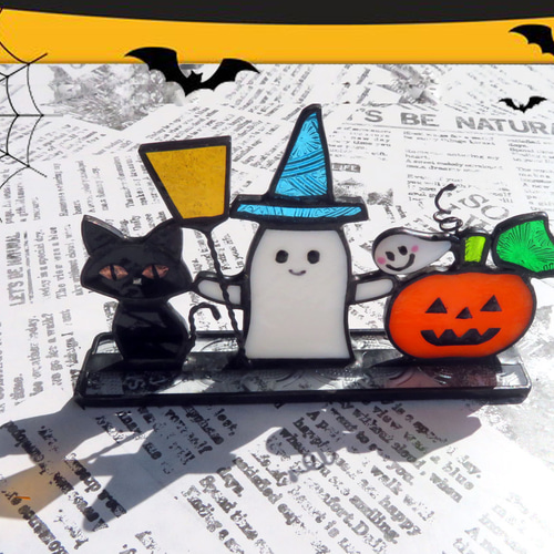 くまオバケ&黒猫オバケ☆ハロウィン 𓍯 𝟸𝟺.𝟷𝟶.𝟸𝟹 ༜🎃 𝙷𝚊𝚕𝚕𝚘𝚠𝚎𝚎𝚗 𝚒𝚜 𝚌𝚘𝚖𝚒𝚗𝚐