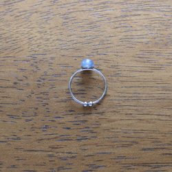 （獨一無二）藍晶石無環（8*6mm，手術不鏽鋼） 第6張的照片