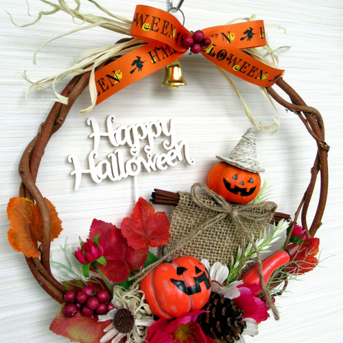 ハロウィン装飾リース❣️かず様確認用❣️ 楽天市場】ハロウィンリース セール 玄関リース 部屋 装飾 ハロウィン