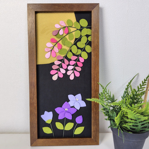 タペストリー秋桔梗