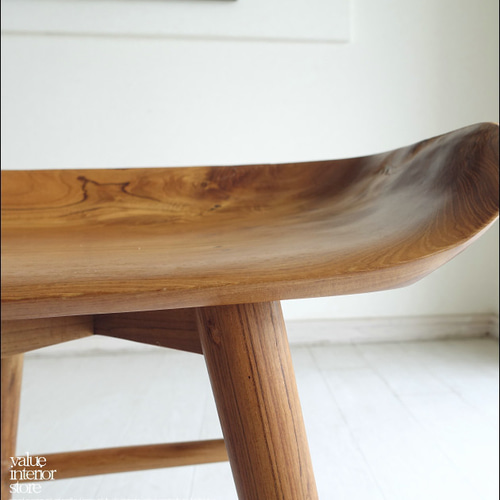 無垢材 プリミティブスツール 無垢材 プリミティブスツール ビンテージ プリミティブスツール - 大阪