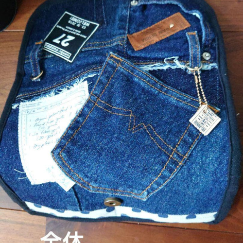 No506【DENIM✖️お財布ショルダーバッグ】やりくり財布✨デニム