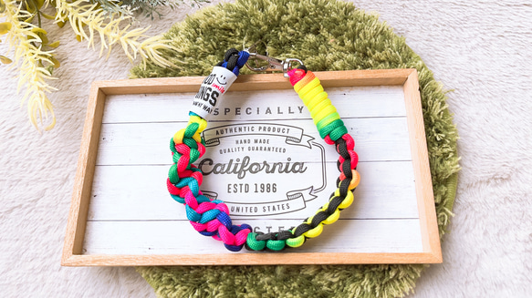 パラコード✶スマホストラップ✶ショート手首用✶ハンド