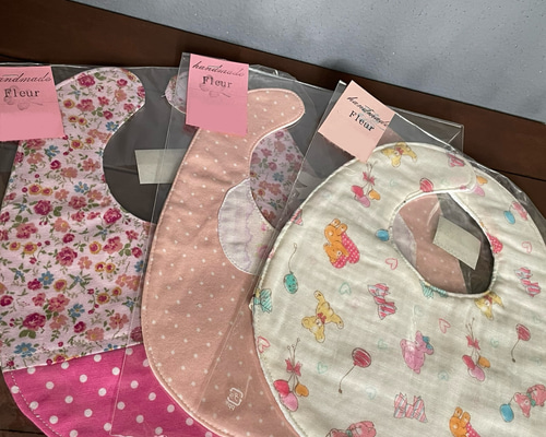 レトロ赤ちゃんスタイ ⸒⸒ スタイ・よだれかけ handmade Fleur 通販