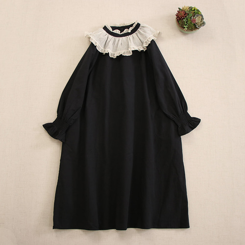 お値下げ♡試着も無し♡ベルスリーブとスカートが可愛いワンピース♡ ワンピース レディース 長袖 シンプル ベルト付き Aライン