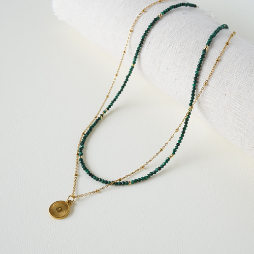 天から舞い降りし守護石　天眼孔雀石　マラカイト　極美品　約14.1±0.2ミリ a41078-1_700.jpg