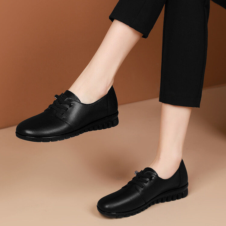 サイズ交換★外反母趾ok! レディース パンプス 軽くて痛くない  フラットシューズ 履きやすい靴 1色　1624