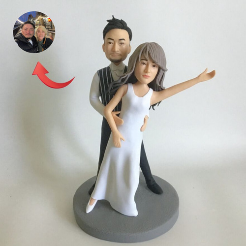 オーダーメイド】 お写真からのウェディングフィギュア 衣装とポーズ