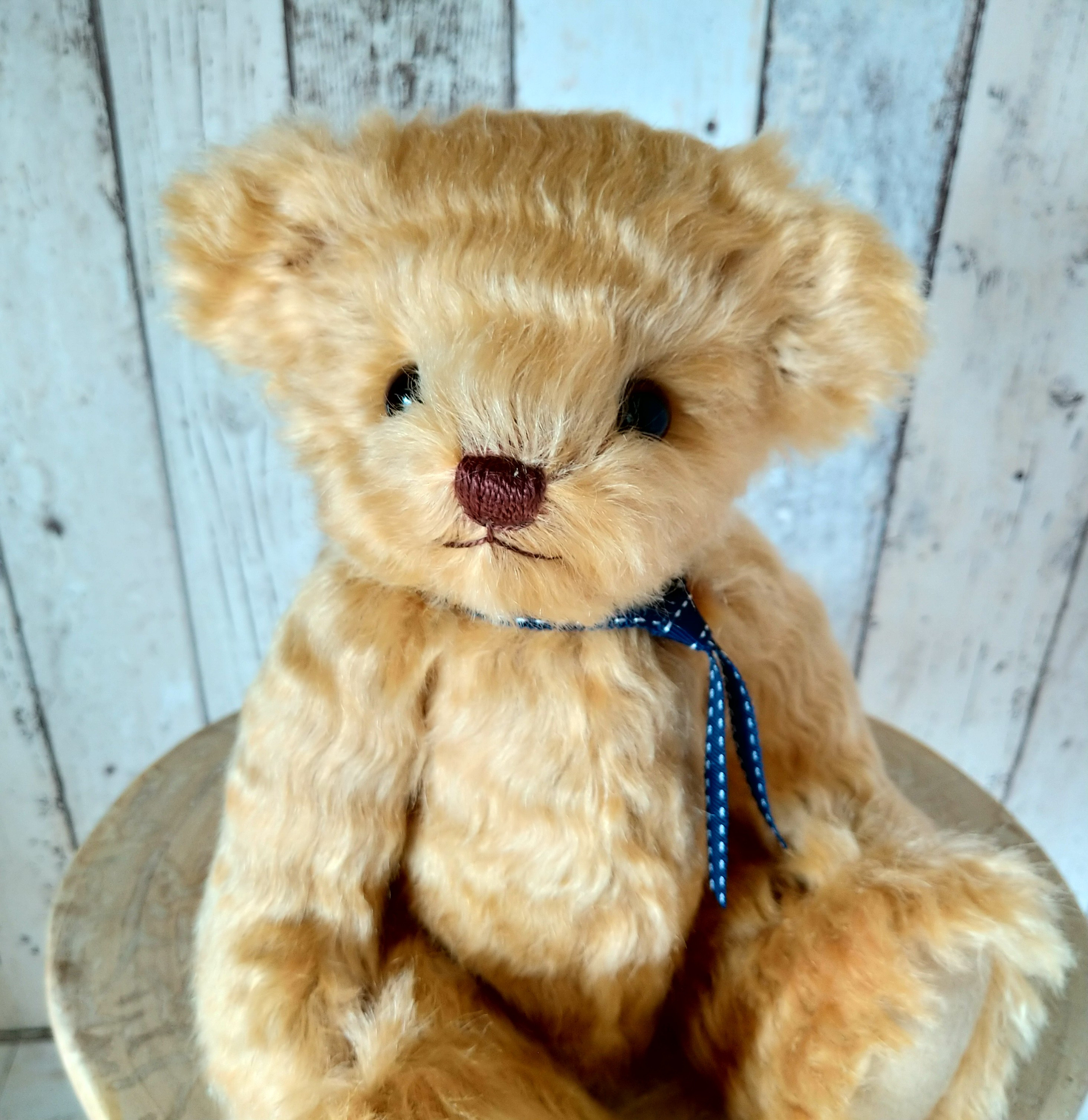 ウェービーモヘアのテディベア ぬいぐるみ kukuma 通販 18171774