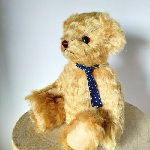 ウェービーモヘアのテディベア ぬいぐるみ kukuma 通販 18171774
