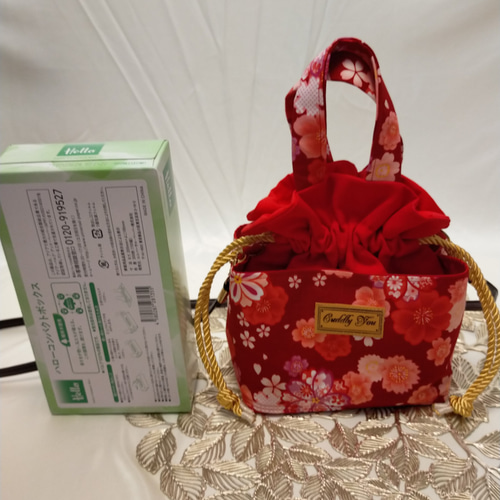 送料無料》和柄セット④ 巾着バッグ 浴衣 スマホショルダー 和柄 花柄