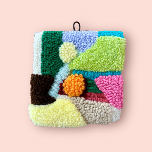 飾るミニラグ 壁飾り アクセサリートレイ 壁掛け ミニラグ