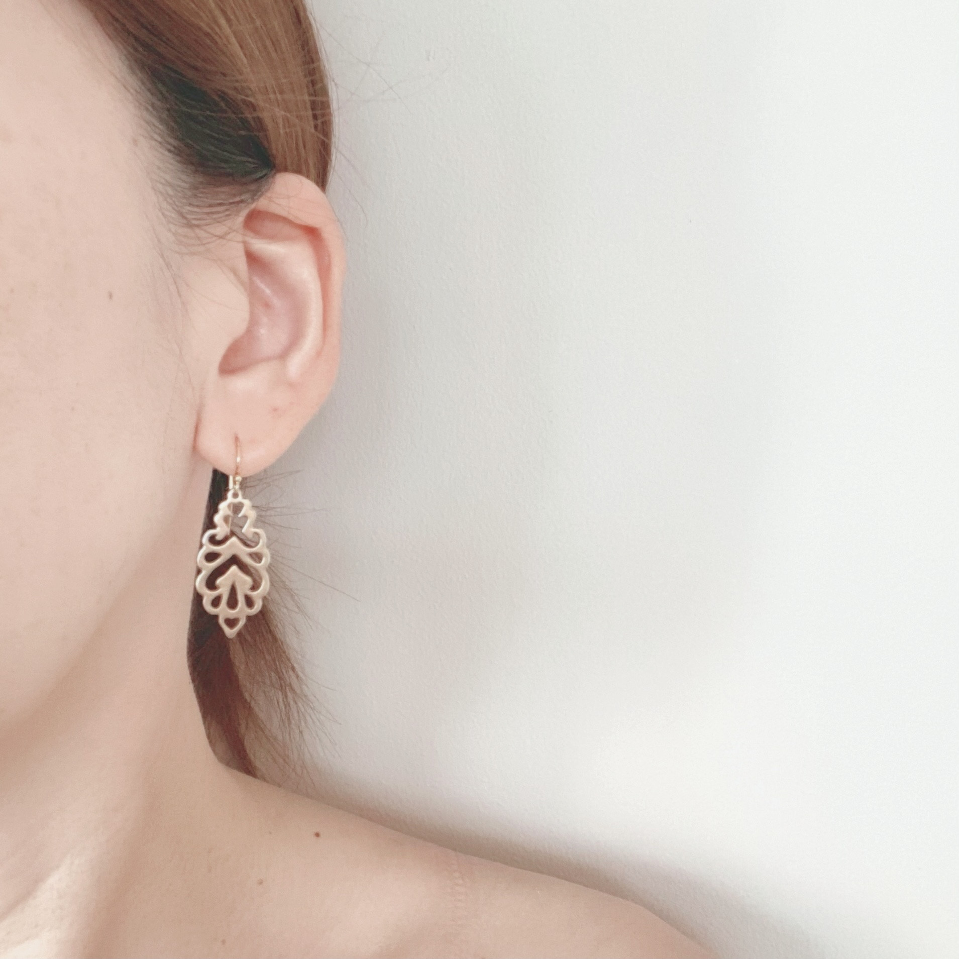 ピアス “glory”  K18 gold plated / SILVER925