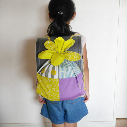 入園入学セット レッスンバッグセット女の子 花びらのレッスンバッグ