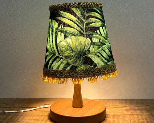 ハワイ☆フラダンス☆ヴィンテージ☆照明スタンド☆シェードランプ