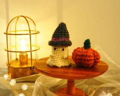 ハンドメイド　ハロウィン　編みぐるみ　インテリア　置物　イベント　かぎ針編み ハンドメイド ハロウィン 編みぐるみ インテリア 置物 イベント かぎ針編み