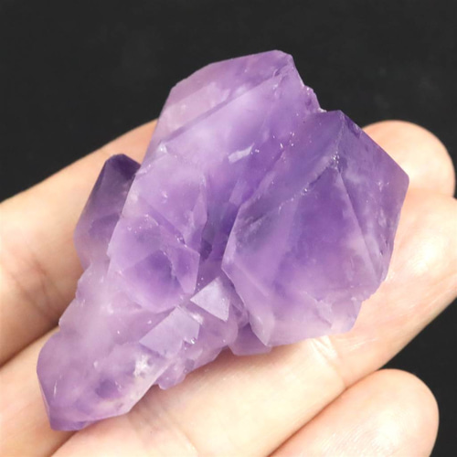 マダガスカル産アメジスト エレスチャル 原石 40.5g #71355 天然石