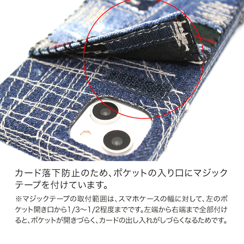 Nina mew - デニムiPhoneケース 4ef899a07d5724a4f3b8fbbad409ab