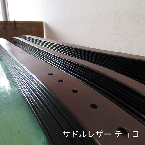 シルバー925バックル使用 オーダーメイドベルト 35m/m ブライドル