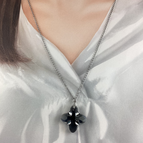 願いが叶う？スワロフスキー＃6860*クリスタルAB*大きなクロス