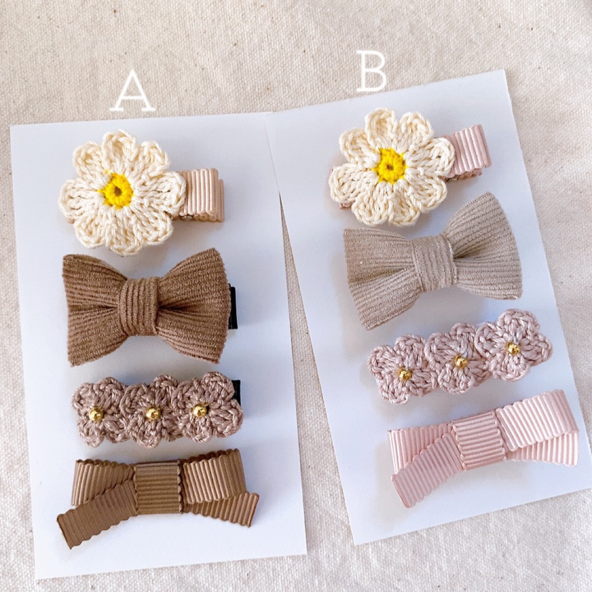 ☆New☆【オーダー♡くまプリン】ヘアクリップ ヘアピン ベビー