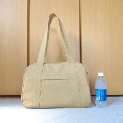 ぼちぼち大きいボストンバッグ（キャメルver.） ボストンバッグ