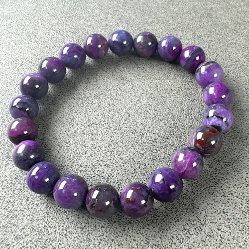 高品質 スギライト ブレスレット 9ミリ 現品発送 sb2884 天然石 pinky