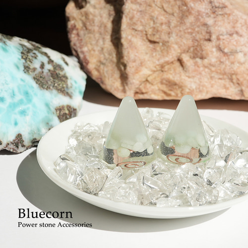 癒しのオルゴナイト❤️エンジェライト＋ペリドットのハート型