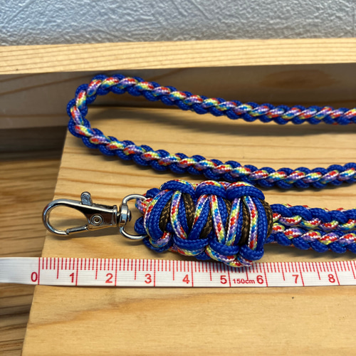 14・パラコードネックストラップ・オリジナルハンドメイド
