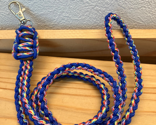 ☆ミッチュ☆パラコード＊ハンドメイド＊キーホルダー＊ストラップ カラーオーダー】 パラコード キーホルダー ストラップ ☆ 名
