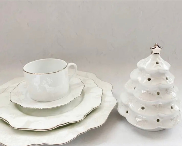 クリスマスツリー 陶器製 キャンドルホルダー クリスマスツリー 陶器製 キャンドルホルダー Villeroy&Boch