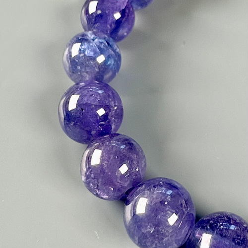 高品質 タンザナイト 8ミリ ブレスレット sb2887 天然石 pinky 通販