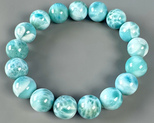 5A ラリマー 12.5ミリ ブレスレット sb2890 天然石 pinky 通販