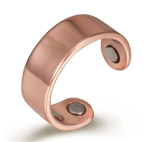 銅 手作り 純銅製ジュエリー 純銅磁気リング 指輪 関節炎 疲労を軽減