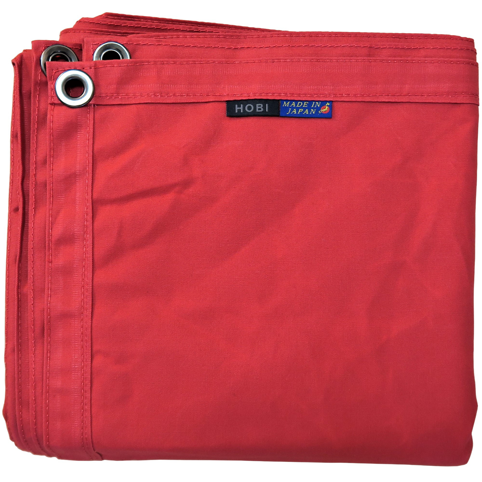 三代目サバイブシート レッド 日本製 HOBI 極軽帆布 撥水 レジャー グランド キャンプ マルチ カーペット ラグ