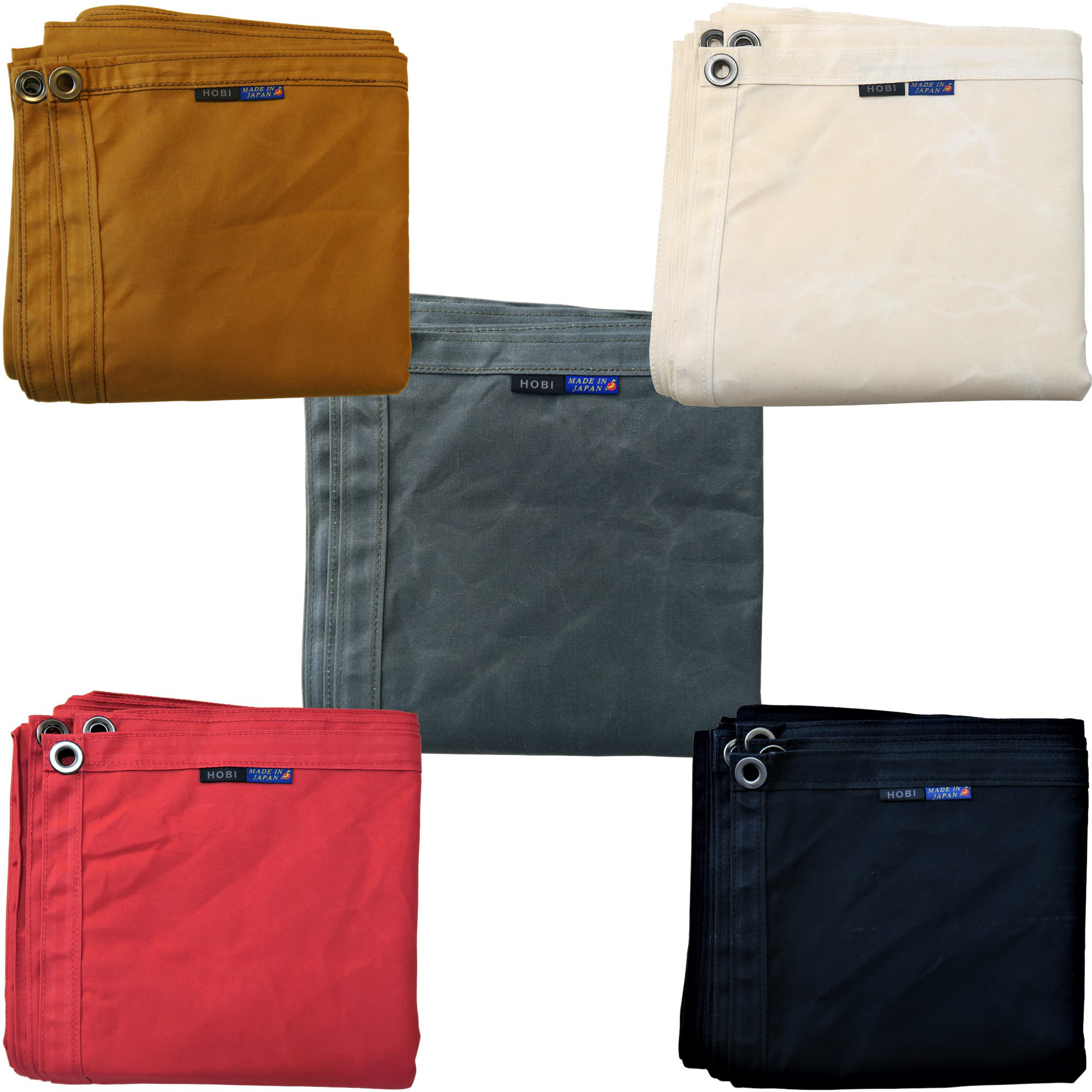 三代目サバイブシート レッド 日本製 HOBI 極軽帆布 撥水 レジャー グランド キャンプ マルチ カーペット ラグ