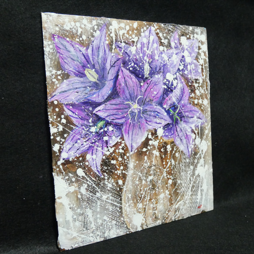 油絵 油彩 油彩画 絵 絵画【キキョウ】 油絵 油彩 油彩画 絵 絵画【キキョウ】 絵画 HR 通販 18174481