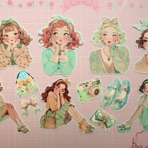 感謝価格☆】コラージュを楽しむ＊おすそ分けセット8＊