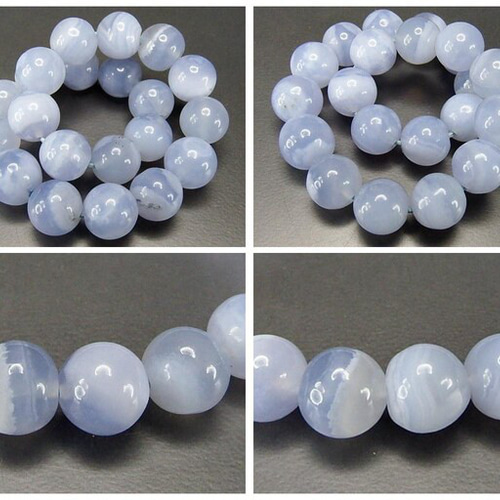 中国翡翠＆ブルーカルセドニー入り　９mm玉ブレスレット　富と繁栄と運を貴方に 中国翡翠＆ブルーカルセドニー入り9mm玉ブレスレット富と繁栄と運を貴方