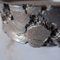 5号黒金彩鉢台569　塊根植物　多肉植物　盆栽　植木鉢　作家鉢　鉢皿　沖縄 2枚目の画像